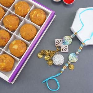 Order Rakhi with Sweets Online in India - Rakhibazaar