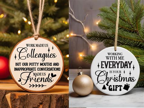 Coworker Christmas Ornament SVG, Christmas Colleagues Ornament,svg ...