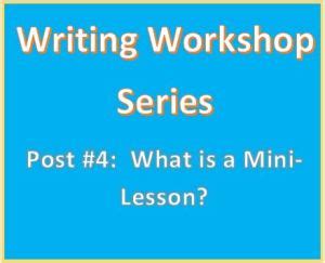 Image result for Writing Workshop Mini Lesson Example
