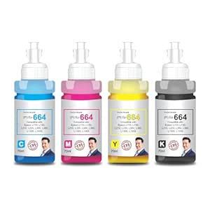 ProDot ProSeries Ep-664 Inkjet Ink Refill Compatible with Epson L100 ...