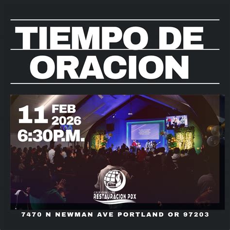 Restauracion- - No faltes en nuestro tiempo de Oracion 🙏🏻 | Facebook