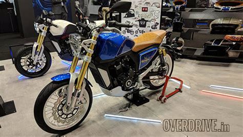 2018 Paris Motor Show: Mahindra Mojo based Peugeot P2x Cafe Racer and ...