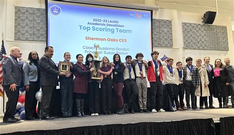 Sherman Oaks Center for Enriched Studies Wins LAUSD Academic Decathlon ...