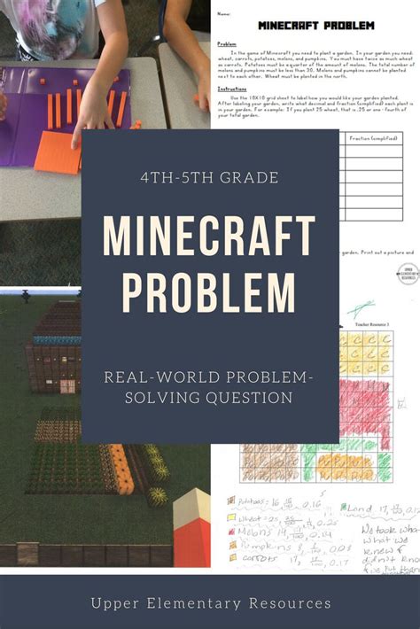Image result for Minecraft Problem Solving