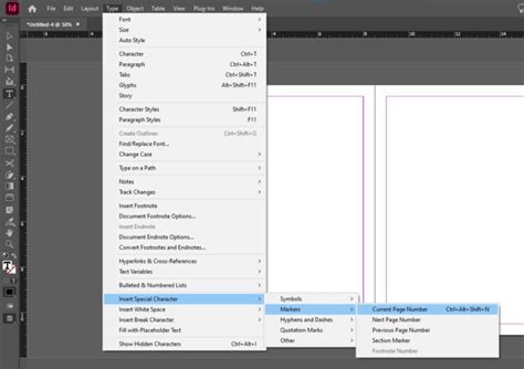 Image result for InDesign Auto Page Numbers