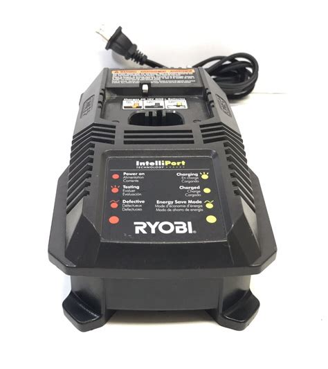 Ryobi One+ 18v Battery Charger P118 Lithium Charges All ryobi 18 Volt ...
