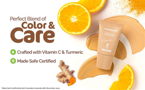 Buy Mamaearth Glow Serum Full Foundation Gel Mini Tube With Vitamin C ...