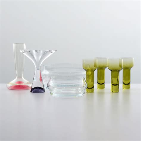 Karim Rashid NEW MOVE GLASS Collection, 8 Pcs. sold at auction on 15th ...