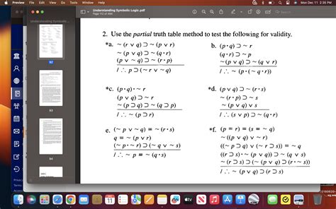 Image result for Truth Table Method