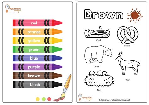 Los Colores en Ingles - Materiales Didacticos