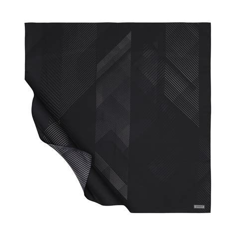 Black Ceremony Twill Silk Scarf | Ipekevi