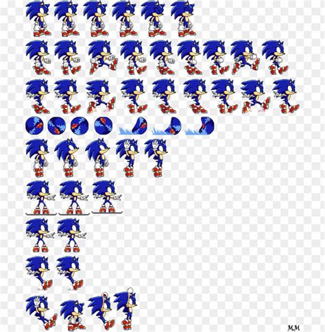 Sonic 3 Mania Style Running Sprite - Sonic 3 Mania Sprites PNG ...