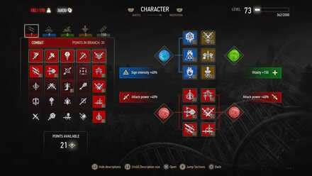 Witcher 3 Character Build Tutorial 的图像结果
