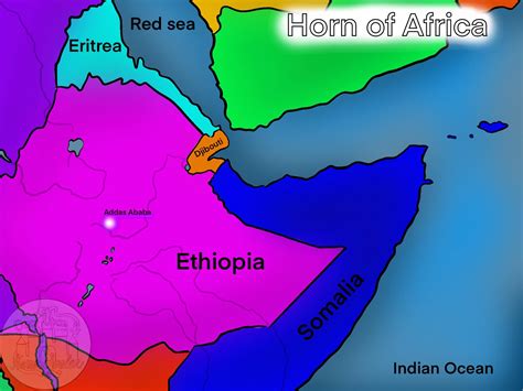 Horn of Africa Map