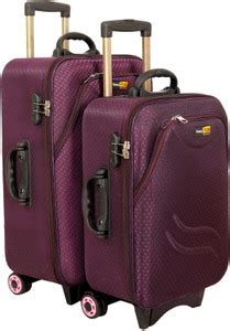 YK traders Combo set of suitcase with number lock and 2 wheels Cabin ...