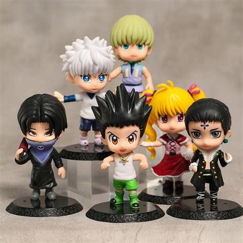 Hunter x Hunter Set Of 6 Action Figures SET B | 10 Cms