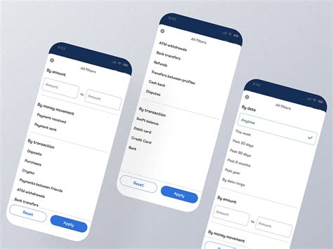 Image result for Filter UI Layout