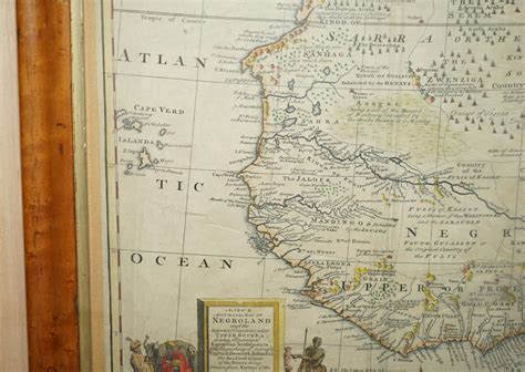 1747 British Map Showing the Kingdom of Judah on the West Coast of Africa at 1stDibs | negroland ...