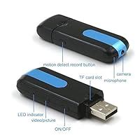 Buy Mini Hidden Recorder U-Disk Camera 480P with Motion Detection ...