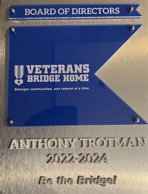 “It has been an honor to serve alongside my fellow veterans on the ...