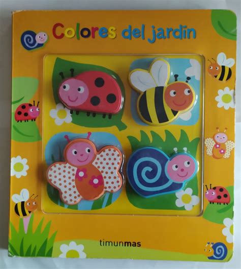Colores del jardín. con piezas para jugar – Librería La Leona