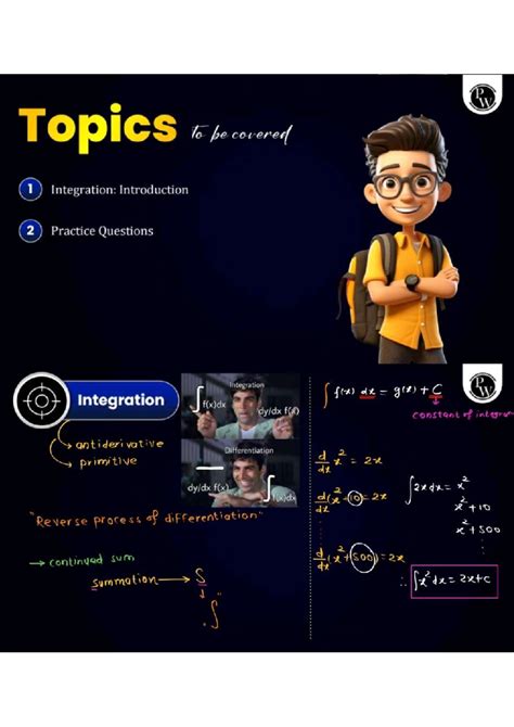 MATH 101: Integration Concepts and Practice Questions - Studocu