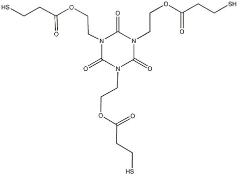 三[2-(3-巯基丙酸基)乙基]异氰尿酸酯|Tris[2-(3-mercaptopropionyloxy)ethyl ...