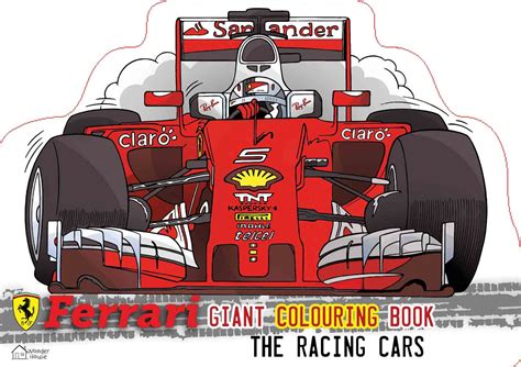 Ferrari Giant Colouring Book For Kids: The Racing Cars Book Online ...