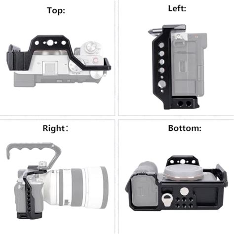 NICEYRIG A7C II A7CR Aluminum Cage Sony Alpha A7CII / A7CR / A | Shop ...