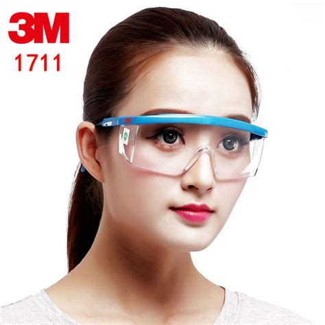 Kính Bảo Hộ Mắt 3M 1711 Chống Bụi Chống UV - KinhTheThao.com