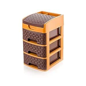 Kavya Enterprise 3 Layer Plastic Modular Drawer Small Multi-Purpose ...