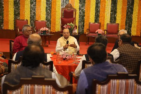 Hon’ble Lt. Governor interacted with leaders and representatives of ...