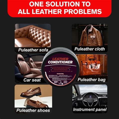 Leather Interior Cleaner, Color Restorer, 120g Odorless Formula, for ...