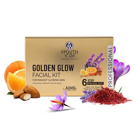 Ayouthveda Golden Glow Facial Kit 45g