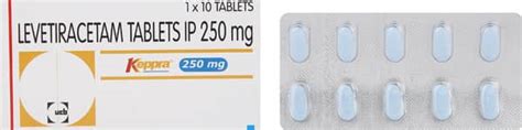 Keppra 250 MG Tablet (10): Uses, Side Effects, Price & Dosage | PharmEasy