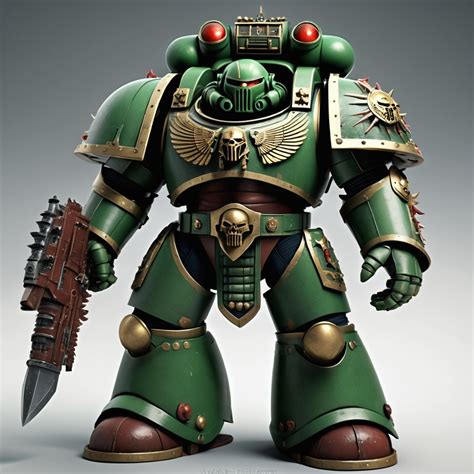 Warhammer 40k Space Marine Salamander | Stable Diffusion Online