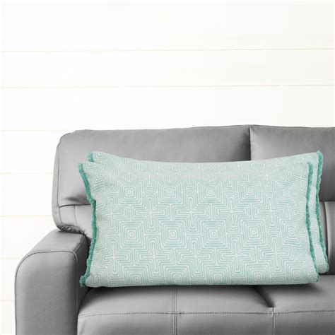 Buy Mandarin Printed Polyester Cushion Cover : 30 cm x 50 cm Blue from ...
