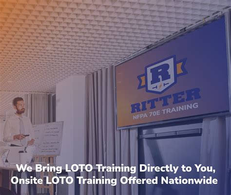 Lockout Tagout Training - Nationwide, Any Industry or Shift