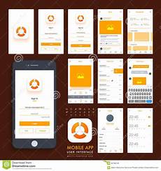 office mobile sign up set of mobile sign in and sign up ui template stock office mobile sign up set of mobile sign in and sign up ui template stock