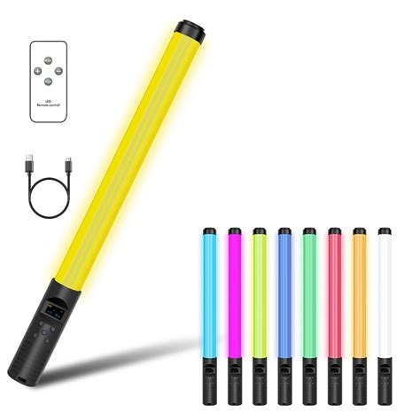 Handheld Light Stick, 3000K-6000K Dual Color Temperature, 2000MAH ...