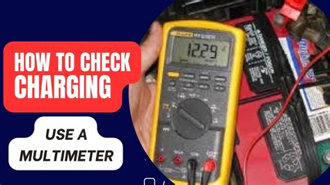 Image result for Check Charging System with Multimeter
