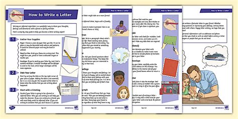 How To Write A Letter (teacher made) - Twinkl