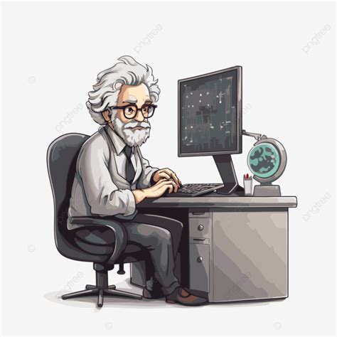 Image result for Computer Scientist Cartoon