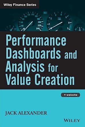 Performance Dashboards and Analysis for Value Creation: How to Create ...