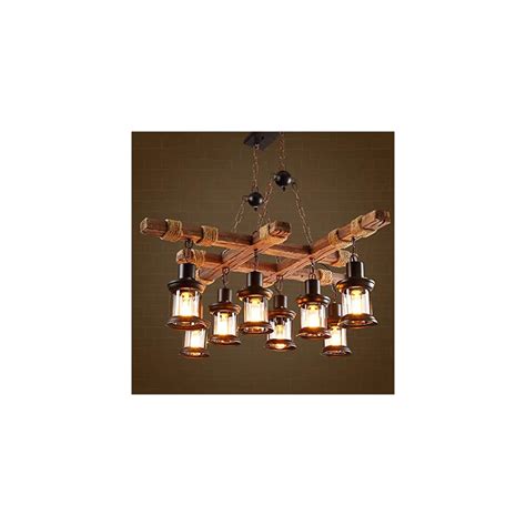 EKOO Antique 4 Lamp Industrial Chandelier Pendant | Ubuy India