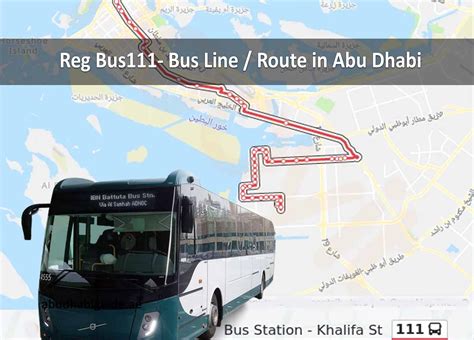 Reg Bus 121- Bus Line / Route in Abu Dhabi - Time Schedule, Stops and ...