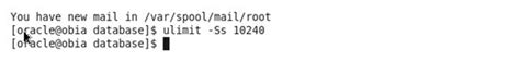 Info Imply@Ravi: PRVG-0449 : Proper soft limit for maximum stack size ...