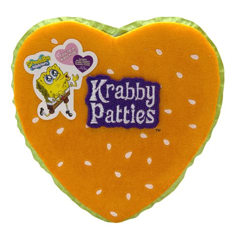 Nickelodeon SpongeBob Valentine's Shaped Krabby Patty Gummy Candy Heart ...