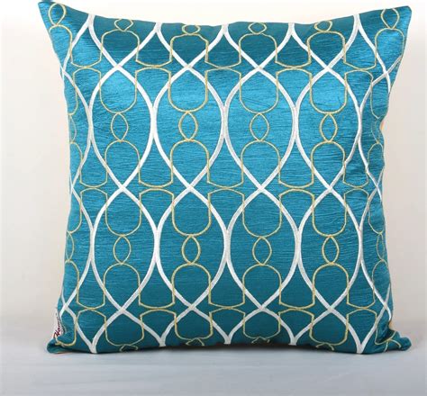 Embroidery Cushion Cover 40X40 Cm In Multi Colour By Sivya – HomeTown