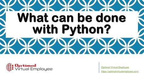 What Can Be Done with Python 的图像结果
